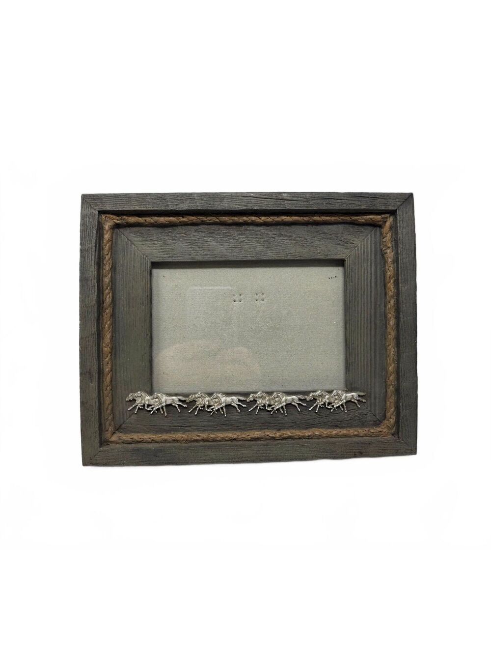 Montana Silversmiths Running Horses Photo Frame Rustic Western Decor